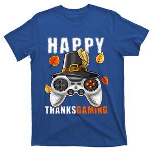 Happy Thanksgiving Video Game Controller Pilgrim Costume Cute Gift T-Shirt