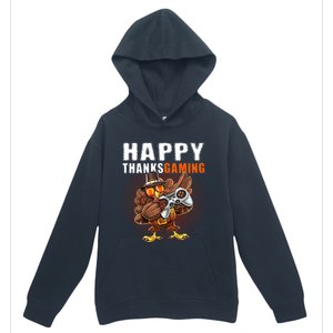 Happy Thanksgiving Video Game Dabbing Turkey Pilgrim Great Gift Urban Pullover Hoodie