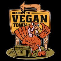 Headed To Vegan Town Chicken Cooling Performance Crew T-Shirt