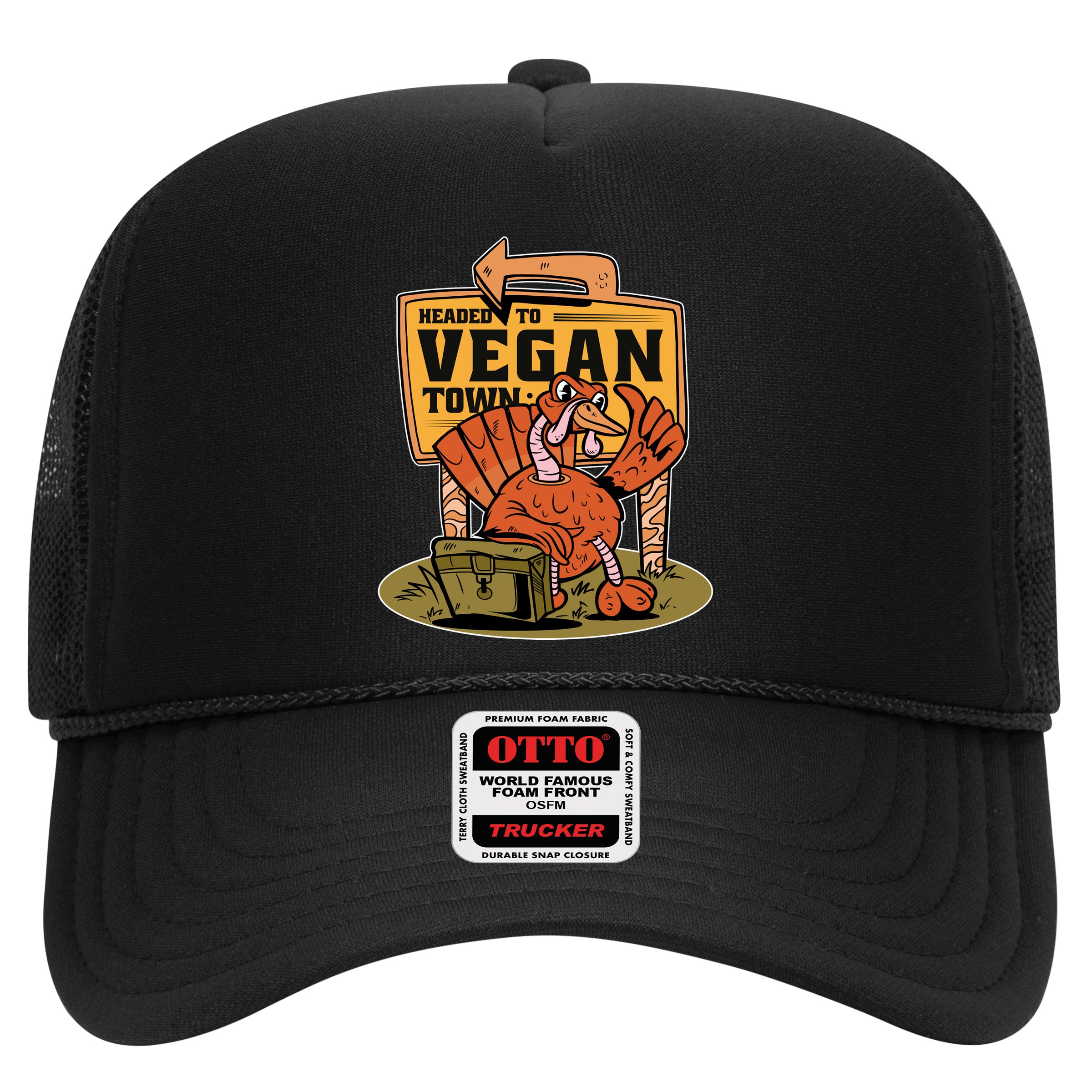 Headed To Vegan Town Chicken Hat