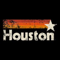 Houston Texas Vintage Houston Stripes Strong Old 70s 80s 90s Hoodie