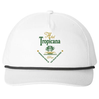 Hotel Tropicana Vintage Las Vegas Snapback Five-Panel Rope Hat