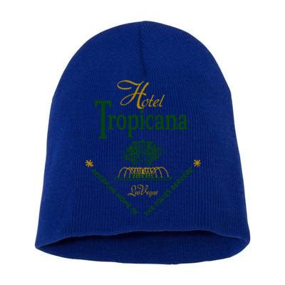 Hotel Tropicana Vintage Las Vegas Short Acrylic Beanie