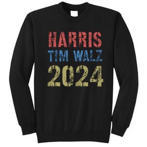 Harris Tim Walz 2024 American Election 2024 Pro Kamala Tall Sweatshirt