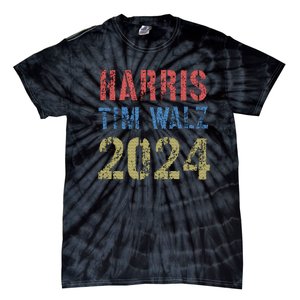 Harris Tim Walz 2024 American Election 2024 Pro Kamala Tie-Dye T-Shirt