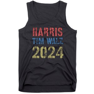 Harris Tim Walz 2024 American Election 2024 Pro Kamala Tank Top