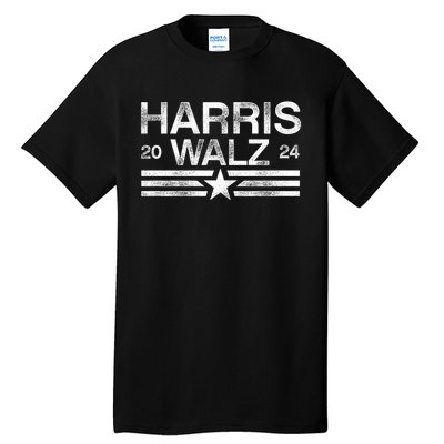 Harris Tim Walz 2024 Stripes Kamala Harris Walz 2024 Tall T-Shirt