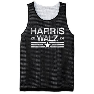 Harris Tim Walz 2024 Stripes Kamala Harris Walz 2024 Mesh Reversible Basketball Jersey Tank