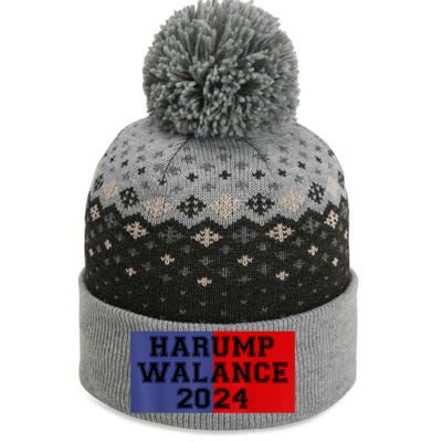 Harris Trump Walz Vance Funny 2024 The Baniff Cuffed Pom Beanie