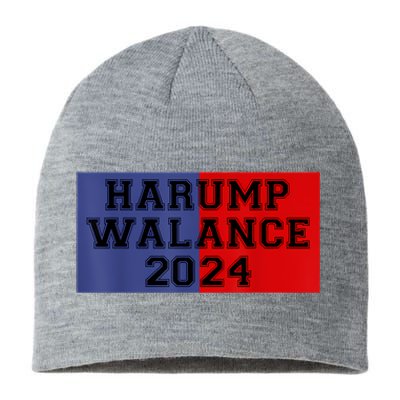 Harris Trump Walz Vance Funny 2024 Sustainable Beanie