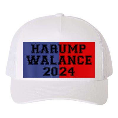 Harris Trump Walz Vance Funny 2024 Yupoong Adult 5-Panel Trucker Hat