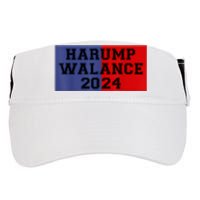 Harris Trump Walz Vance Funny 2024 Adult Drive Performance Visor