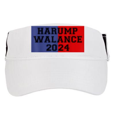 Harris Trump Walz Vance Funny 2024 Adult Drive Performance Visor