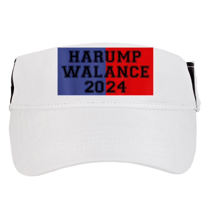 Harris Trump Walz Vance Funny 2024 Adult Drive Performance Visor