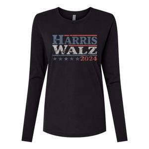 Harris Tim Waltz 2024 Kamala Harris Waltz 2024 Election Gift Womens Cotton Relaxed Long Sleeve T-Shirt