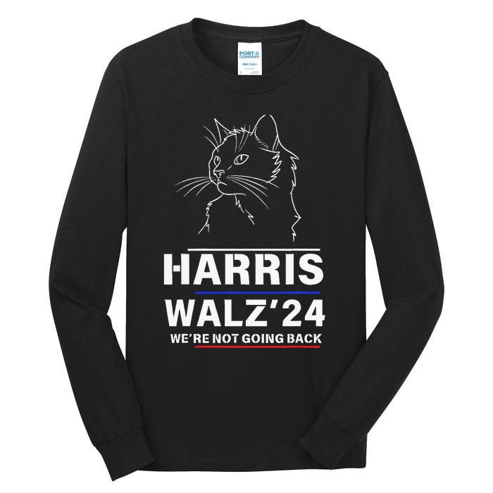 Harris Tim Walz Tall Long Sleeve T-Shirt