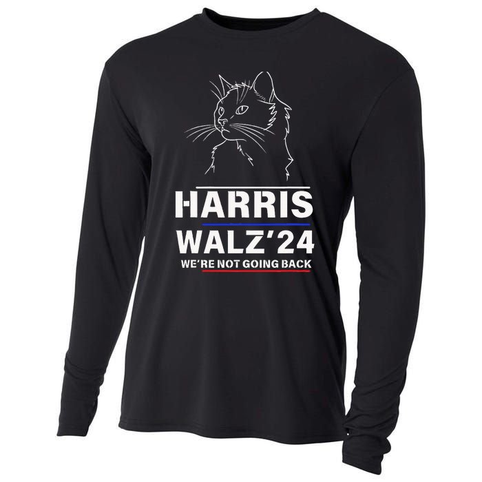 Harris Tim Walz Cooling Performance Long Sleeve Crew