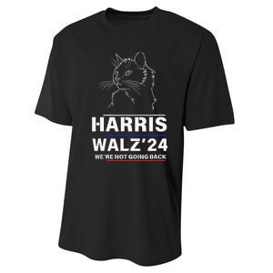 Harris Tim Walz Performance Sprint T-Shirt