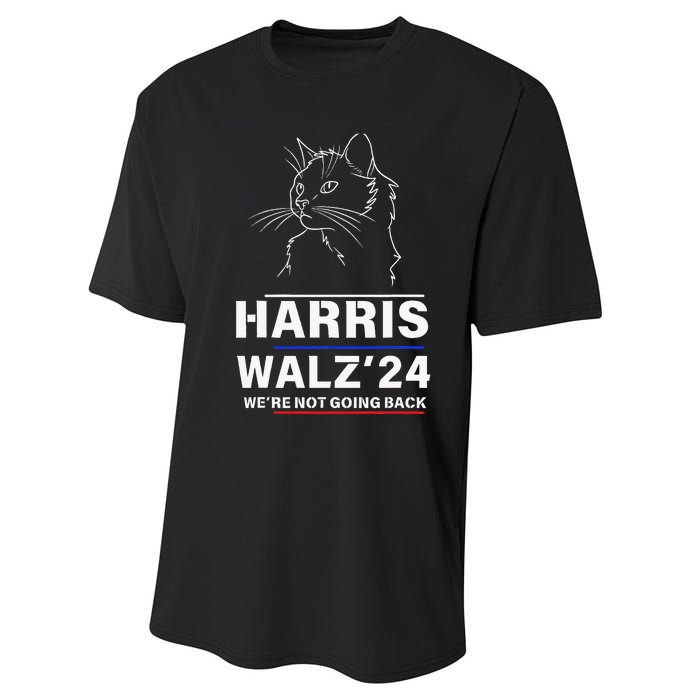 Harris Tim Walz Performance Sprint T-Shirt