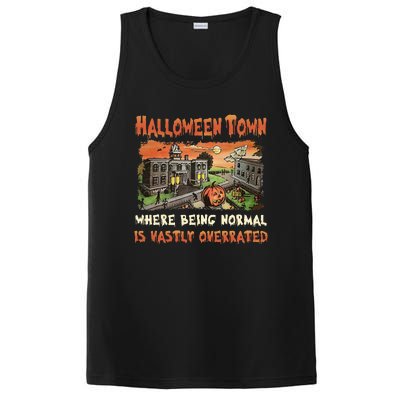 Halloween T.O.W.N Where Being Normal Is Vastly Overrated PosiCharge Competitor Tank