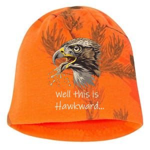 Hawk Tua Well This Is Hawkward Funny Viral Video Kati - Camo Knit Beanie