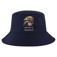 Hawk Tua Well This Is Hawkward Funny Viral Video Cool Comfort Performance Bucket Hat