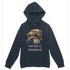 Hawk Tua Well This Is Hawkward Funny Viral Video Urban Pullover Hoodie