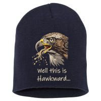 Hawk Tua Well This Is Hawkward Funny Viral Video Short Acrylic Beanie