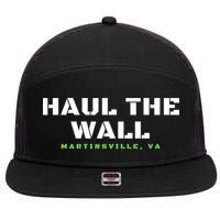 Haul The Wall Martinsville Stock Car Racing 7 Panel Mesh Trucker Snapback Hat