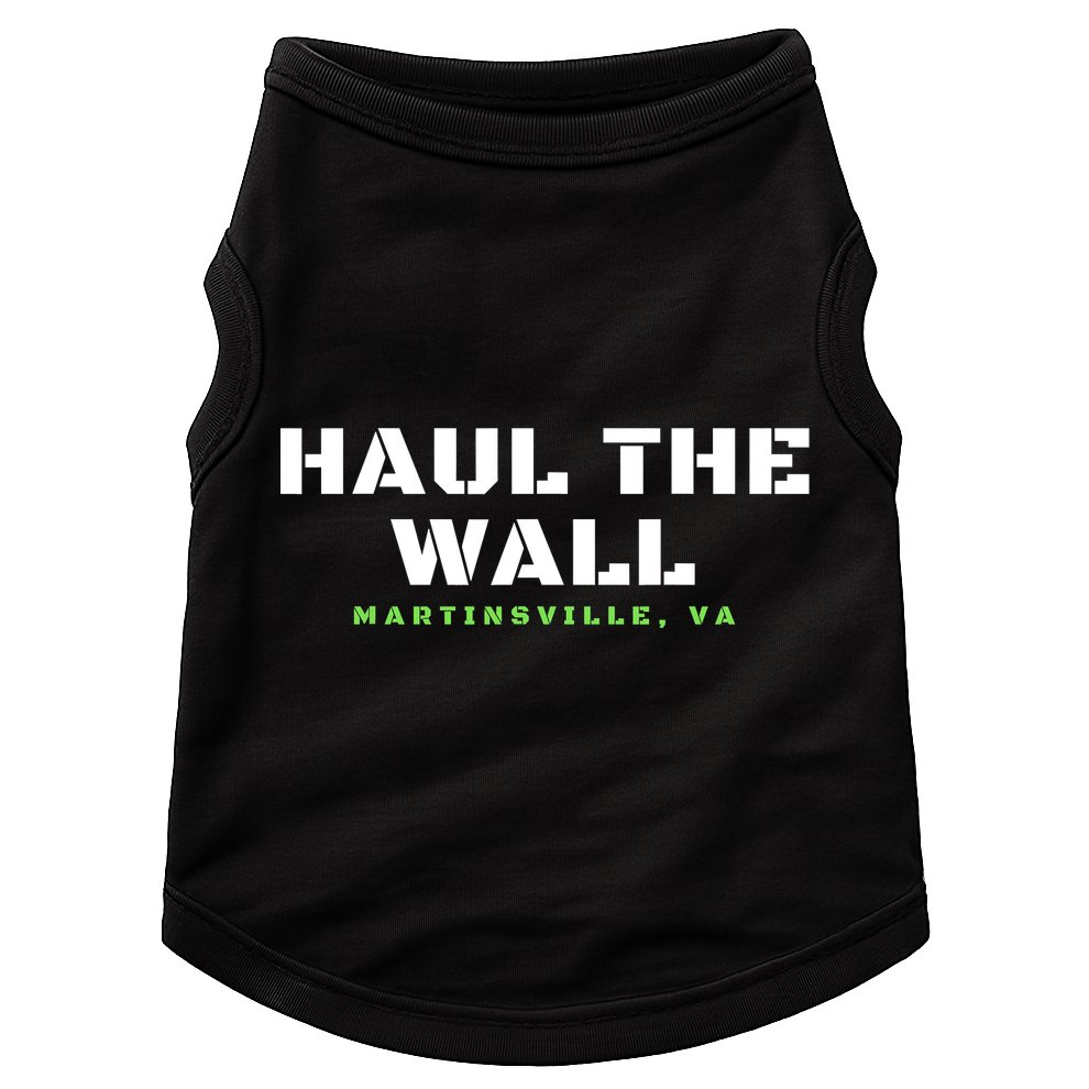 Haul The Wall Martinsville Stock Car Racing Doggie Tank