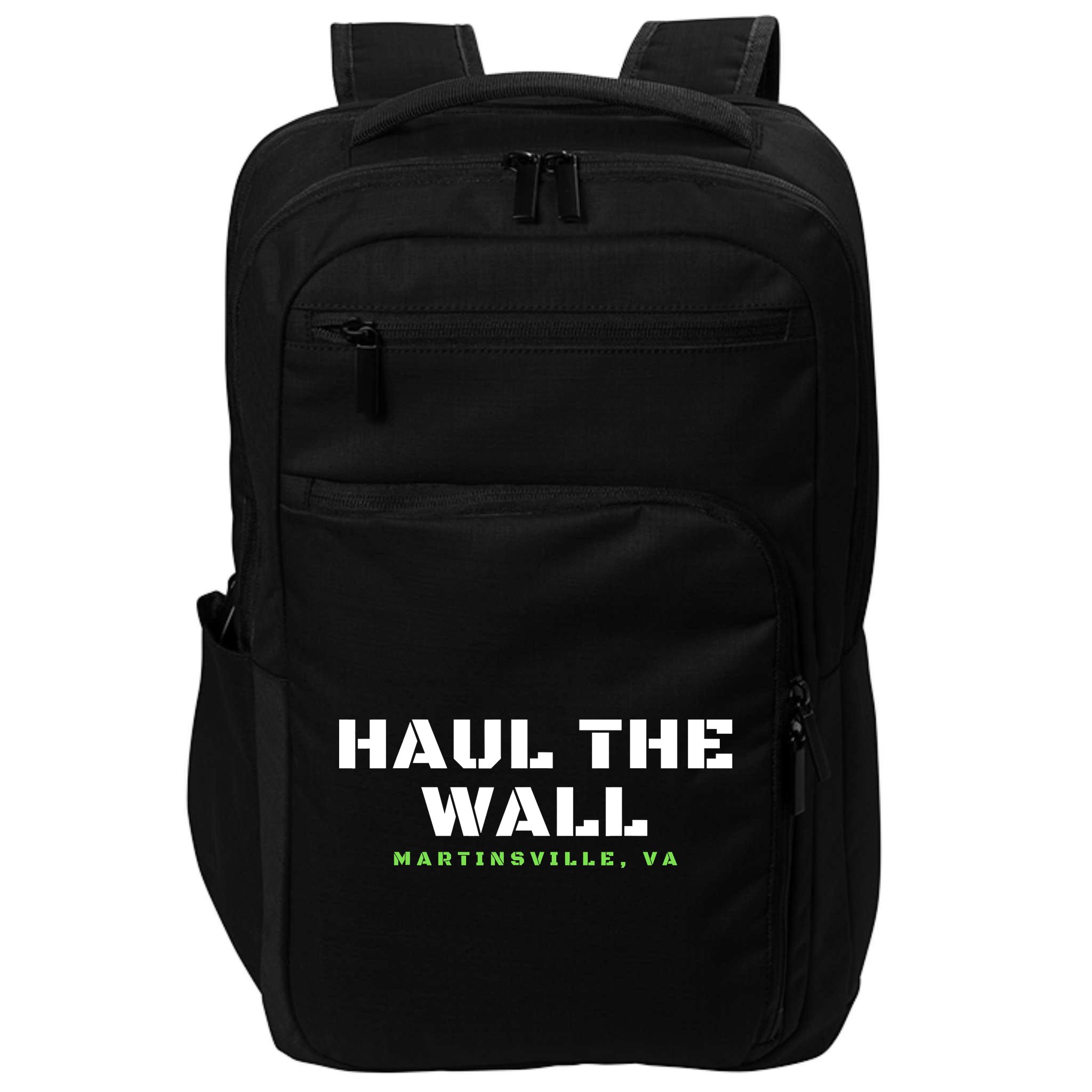 Haul The Wall Martinsville Stock Car Racing Impact Tech Backpack