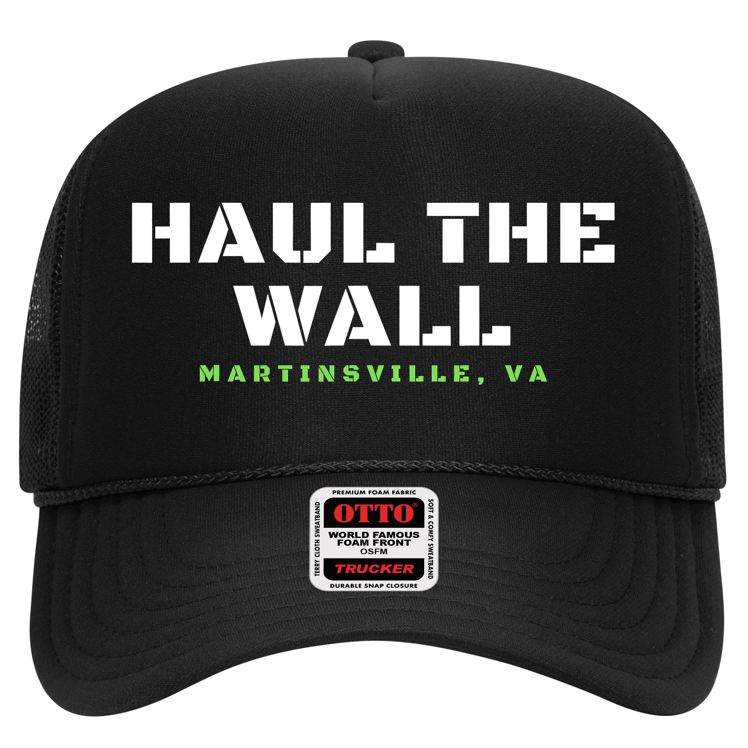 Haul The Wall Martinsville Stock Car Racing Hat