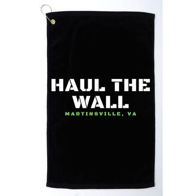 Haul The Wall Martinsville Stock Car Racing Golf Towel