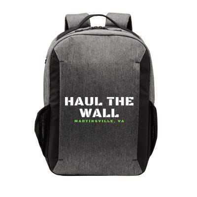 Haul The Wall Martinsville Stock Car Racing Vector Backpack