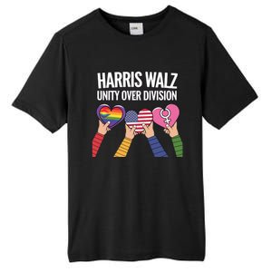 Harriswalz Together We Stand For Unity Gift Tall Fusion ChromaSoft Performance T-Shirt