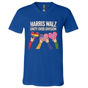 Harriswalz Together We Stand For Unity Gift V-Neck T-Shirt