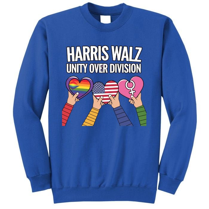 Harriswalz Together We Stand For Unity Gift Tall Sweatshirt