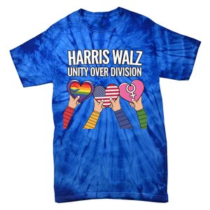 Harriswalz Together We Stand For Unity Gift Tie-Dye T-Shirt