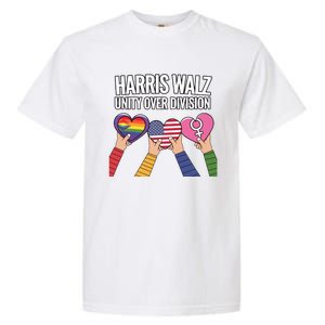 Harriswalz Together We Stand For Unity Gift Garment-Dyed Heavyweight T-Shirt