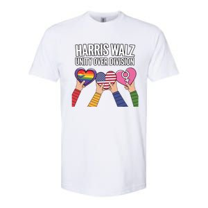 Harriswalz Together We Stand For Unity Gift Softstyle CVC T-Shirt