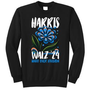 Harris Tim Walz Unity Over Division Harris Walz Waltz 2024 Sweatshirt