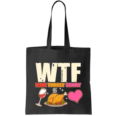 Holiday Time WTF Wine Turkey Family Bag