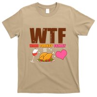 Holiday Time WTF Wine Turkey Family T-Shirt
