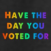 Have Theday You Voted For Microfiber Hand Towel