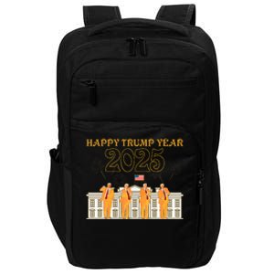 Happy Trump Year Party 2025 White House New President Impact Tech Backpack