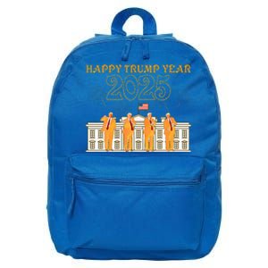 Happy Trump Year Party 2025 White House New President 16 in Basic Backpack