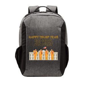 Happy Trump Year Party 2025 White House New President Vector Backpack