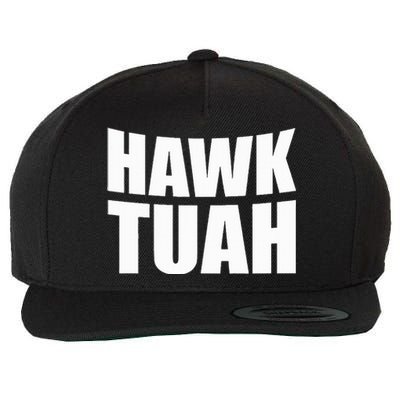 Hawk Tuah. Youve Gotta Give It That Spit On That Thing Wool Snapback Cap