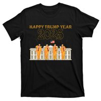 Happy Trump Year Party 2025 White House New President T-Shirt