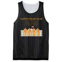 Happy Trump Year Party 2025 White House New President Mesh Reversible Basketball Jersey Tank